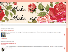 Tablet Screenshot of makeupymakeup.blogspot.com