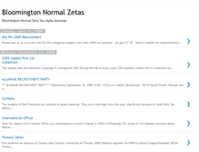 Tablet Screenshot of bloomingtonnormalzetas.blogspot.com