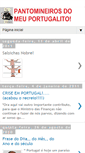 Mobile Screenshot of pantomineirosportugalito.blogspot.com