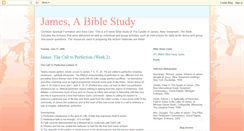 Desktop Screenshot of jamesbiblestudy.blogspot.com