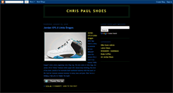 Desktop Screenshot of chrispaulshoes.blogspot.com