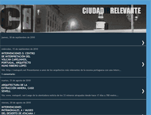 Tablet Screenshot of ciudadirrelevante.blogspot.com