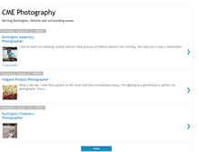 Tablet Screenshot of cmephotography.blogspot.com