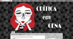 Desktop Screenshot of criticaemcena.blogspot.com