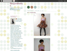 Tablet Screenshot of designedforfun.blogspot.com