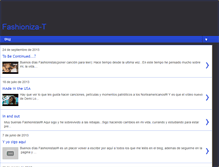 Tablet Screenshot of fashioniza-t.blogspot.com