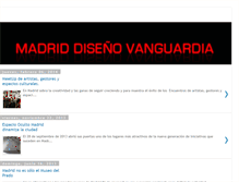 Tablet Screenshot of madriddisenovanguardia.blogspot.com