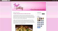 Desktop Screenshot of heartforcooking.blogspot.com