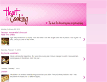 Tablet Screenshot of heartforcooking.blogspot.com