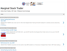 Tablet Screenshot of marginalstocktrader.blogspot.com