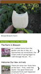 Mobile Screenshot of broadbranchfarm.blogspot.com