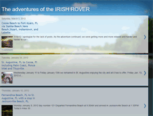 Tablet Screenshot of irishrovertrawler.blogspot.com