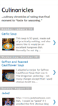 Mobile Screenshot of culinonicles.blogspot.com