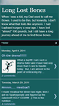 Mobile Screenshot of longlostbones.blogspot.com