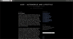 Desktop Screenshot of driving-my-audi.blogspot.com