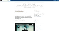 Desktop Screenshot of kyapointhai.blogspot.com