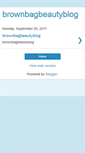 Mobile Screenshot of brownbagbeautyblog.blogspot.com