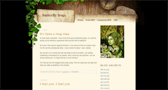Desktop Screenshot of butterflyfrogs.blogspot.com