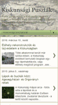 Mobile Screenshot of kiskunsagi-puszta-turak.blogspot.com
