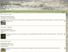 Tablet Screenshot of kiskunsagi-puszta-turak.blogspot.com