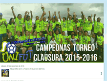 Tablet Screenshot of futbolenfemeninoguatemala.blogspot.com