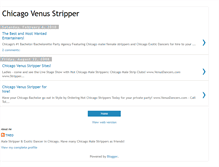 Tablet Screenshot of chicago-venus-stripper.blogspot.com
