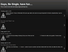 Tablet Screenshot of besingle.blogspot.com