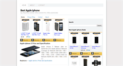 Desktop Screenshot of bestappleiphones.blogspot.com