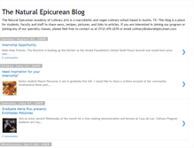 Tablet Screenshot of naturalepicurean.blogspot.com