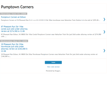 Tablet Screenshot of pomptowncorners.blogspot.com