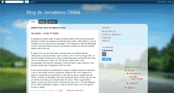 Desktop Screenshot of jornalismoonlineufmg.blogspot.com