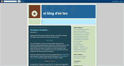 Desktop Screenshot of elblogdenteo.blogspot.com