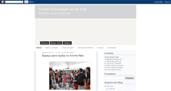 Desktop Screenshot of eventoanimefest.blogspot.com