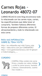 Mobile Screenshot of carnes-rojas-48072.blogspot.com