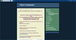 Desktop Screenshot of filipinochangemaker.blogspot.com