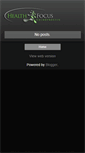Mobile Screenshot of healthfocuschiro.blogspot.com