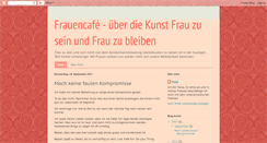 Desktop Screenshot of frauencafe.blogspot.com