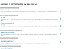 Tablet Screenshot of musicasecomentarios.blogspot.com