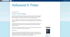 Desktop Screenshot of hollywooepokercom.blogspot.com