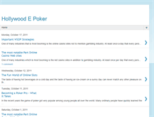 Tablet Screenshot of hollywooepokercom.blogspot.com