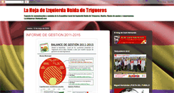 Desktop Screenshot of izquierdaunidatrigueros.blogspot.com