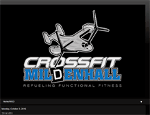 Tablet Screenshot of crossfitmildenhall.blogspot.com