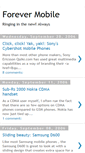 Mobile Screenshot of forevermobile.blogspot.com