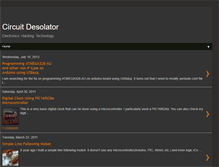 Tablet Screenshot of circuitdesolator.blogspot.com