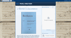 Desktop Screenshot of pavelkreutzer.blogspot.com