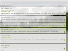 Tablet Screenshot of blazingthetrail.blogspot.com