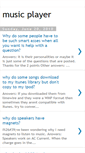 Mobile Screenshot of music-player12.blogspot.com