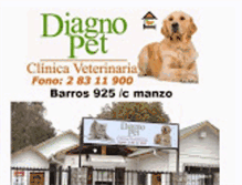 Tablet Screenshot of clinicaveterinariadiagnopet.blogspot.com