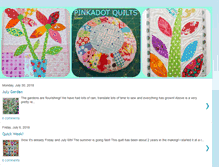 Tablet Screenshot of pinkadotquilts.blogspot.com