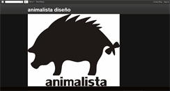 Desktop Screenshot of animalistadiseno.blogspot.com